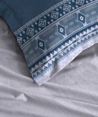 Soft Comfort Bedding Set, Ice Dust| 210TC, 200GSM Cotton|4 Pc Set