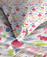 Soft Comfort Bedding Set, Sweet Temptation| 210TC, 200GSM Cotton|4 Pc Set