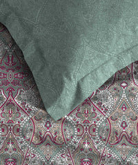 Soft Comfort Bedding Set, Victoria| 210TC, 200GSM Cotton|4 Pc Set