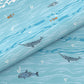 Juniors , 144 Tc, 100% Cotton ,Double Comforter, Into The Blue