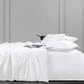 Nectarsoft King Solid Bedsheet Set, White| 600 TC Cotton| 4 Pillow Covers