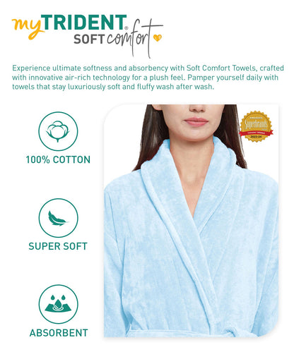 1Pc Medium Bathrobe