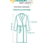 1Pc Medium Bathrobe