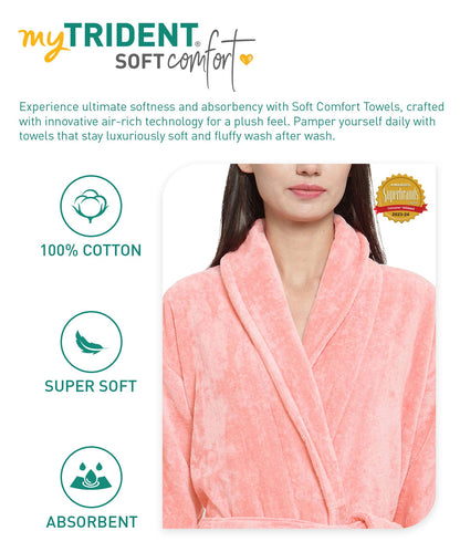 1Pc Medium Bathrobe