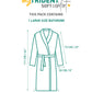 1Pc Large Bathrobe