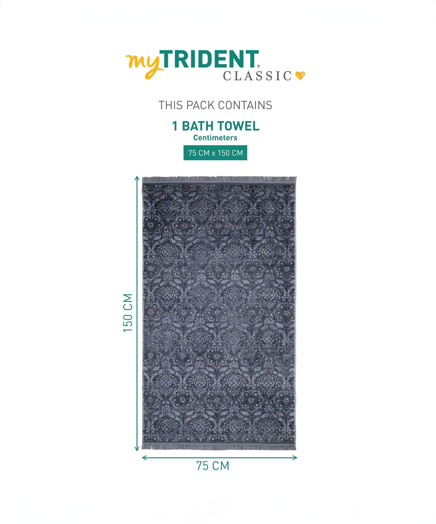 1Pc Bath Towel