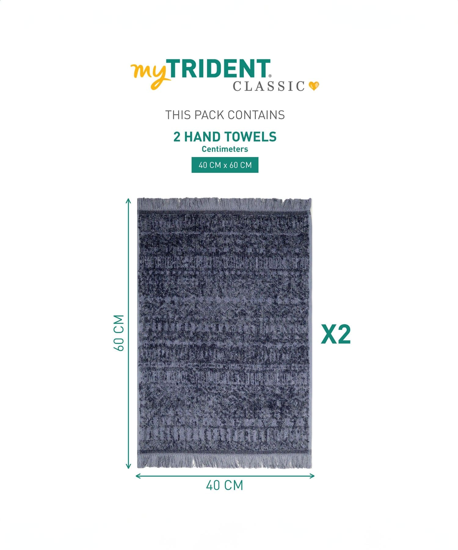 2Pc Hand Towel