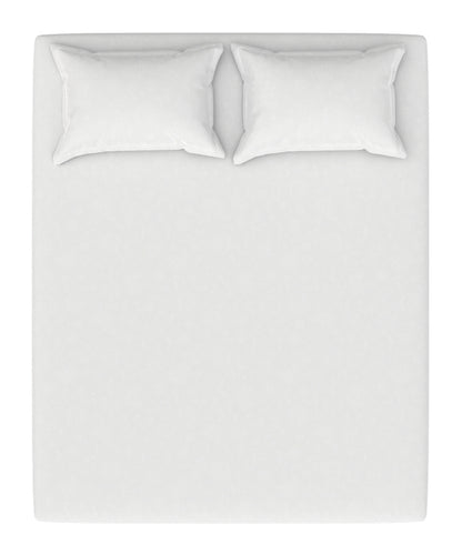 Home Essential Pastel Poetry King Bedsheet With 2 Pillow Cover, 100% Cotton, 144 TC, Coco