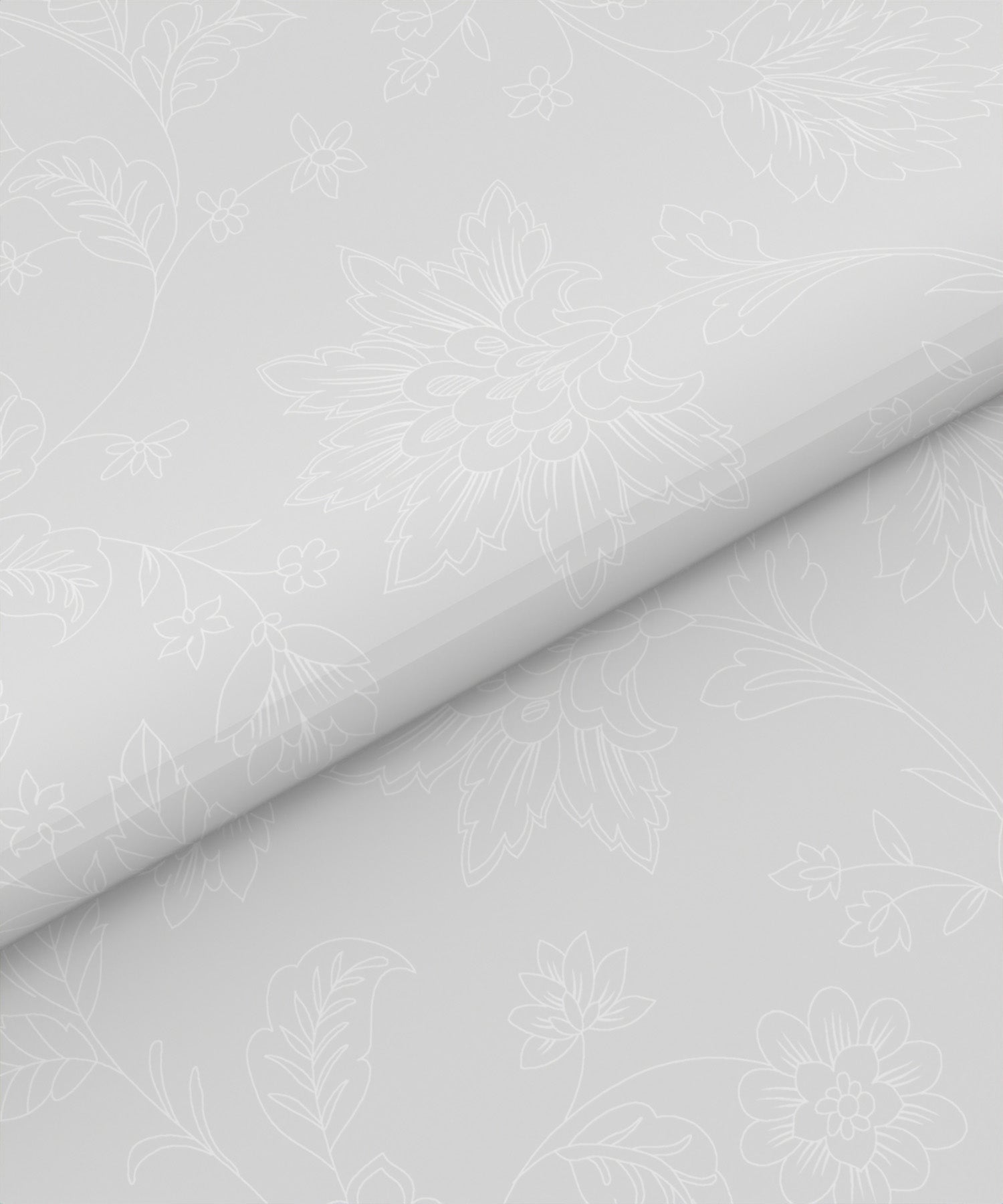 Home Essential Pastel Poetry King Bedsheet With 2 Pillow Cover, 100% Cotton, 144 TC, Coco