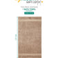 Soft Comfort Acorn Air Rich Technology Bath Towel, 100% Cotton, 509 GSM, Brown