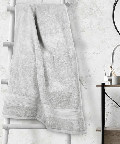 Soft Comfort Silver Air Rich Technology Bath Towel, 100% Cotton, 509 GSM, Grey