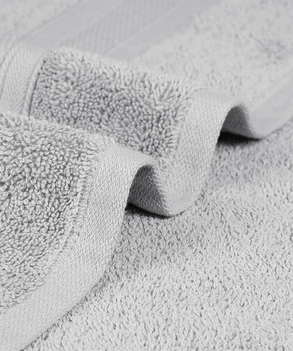 Soft Comfort Silver Air Rich Technology Bath Towel, 100% Cotton, 509 GSM, Grey