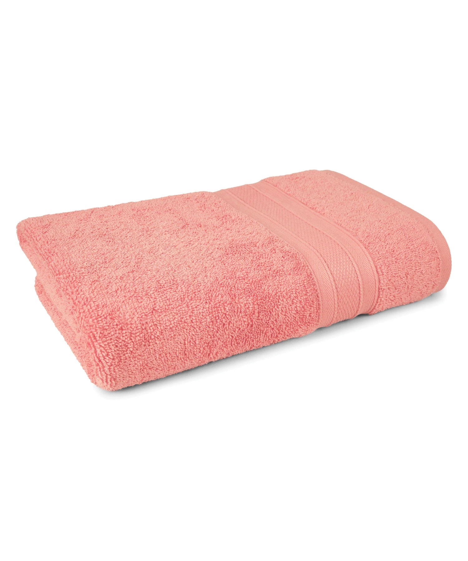 Soft Comfort Coral Air Rich Technology Bath Towel, 100% Cotton, 509 GSM, Coral