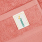 Soft Comfort Coral Air Rich Technology Bath Towel, 100% Cotton, 509 GSM, Coral