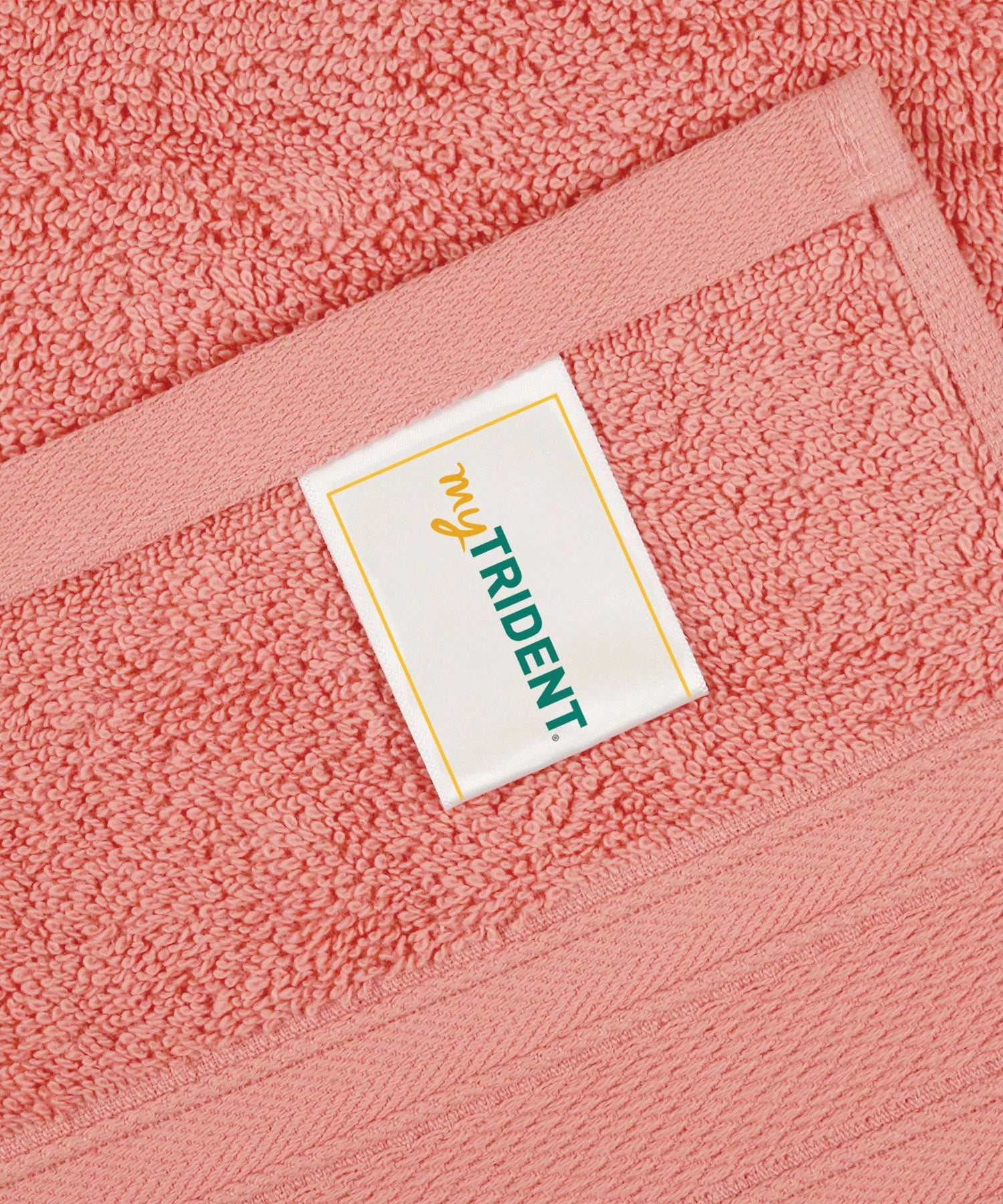 Soft Comfort Coral Air Rich Technology Bath Towel, 100% Cotton, 509 GSM, Coral