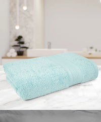 Soft Comfort 1Pc Bath Towel, Nile Blue|509 GSM Cotton|Air Rich Technology