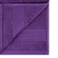 Soft Comfort Plum Air Rich Technology 4Pc Bath Towel, 100% Cotton, 509 GSM, Purple