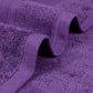 Soft Comfort Plum Air Rich Technology 4Pc Bath Towel, 100% Cotton, 509 GSM, Purple