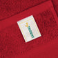 Soft Comfort 4Pc Hand Towel Set, Crimson Red|509 GSM Cotton|Air Rich Technology