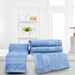 Soft Comfort Alure Air Rich Technology 4Pc Hand Towel, 100% Cotton, 509 GSM, Blue