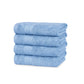 Soft Comfort Alure Air Rich Technology 4Pc Hand Towel, 100% Cotton, 509 GSM, Blue
