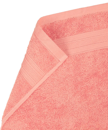 Soft Comfort Coral Air Rich Technology 4Pc Hand Towel, 100% Cotton, 509 GSM, Coral