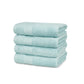 Soft Comfort Nile Blue Air Rich Technology 4Pc Hand Towel, 100% Cotton, 509 GSM, Blue