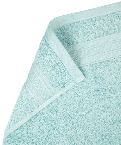 Soft Comfort Nile Blue Air Rich Technology 4Pc Hand Towel, 100% Cotton, 509 GSM, Blue