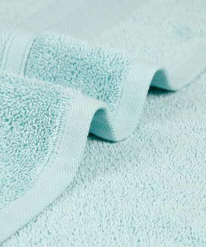 Soft Comfort Nile Blue Air Rich Technology 4Pc Hand Towel, 100% Cotton, 509 GSM, Blue