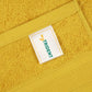 Soft Comfort Mustard Yellow Air Rich Technology 4Pc Hand Towel, 100% Cotton, 509 GSM, Yellow