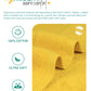 Soft Comfort Mustard Yellow Air Rich Technology 4Pc Hand Towel, 100% Cotton, 509 GSM, Yellow
