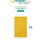 Soft Comfort Mustard Yellow Air Rich Technology 4Pc Hand Towel, 100% Cotton, 509 GSM, Yellow