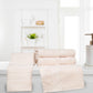 Soft Comfort Linen Air Rich Technology 4Pc Hand Towel, 100% Cotton, 509 GSM, Beige