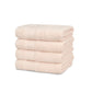 Soft Comfort Linen Air Rich Technology 4Pc Hand Towel, 100% Cotton, 509 GSM, Beige