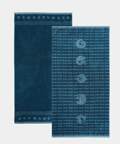 Shivan & Narresh 2Pc Bath Towel Gift Set, Surocco|400 TC Cotton