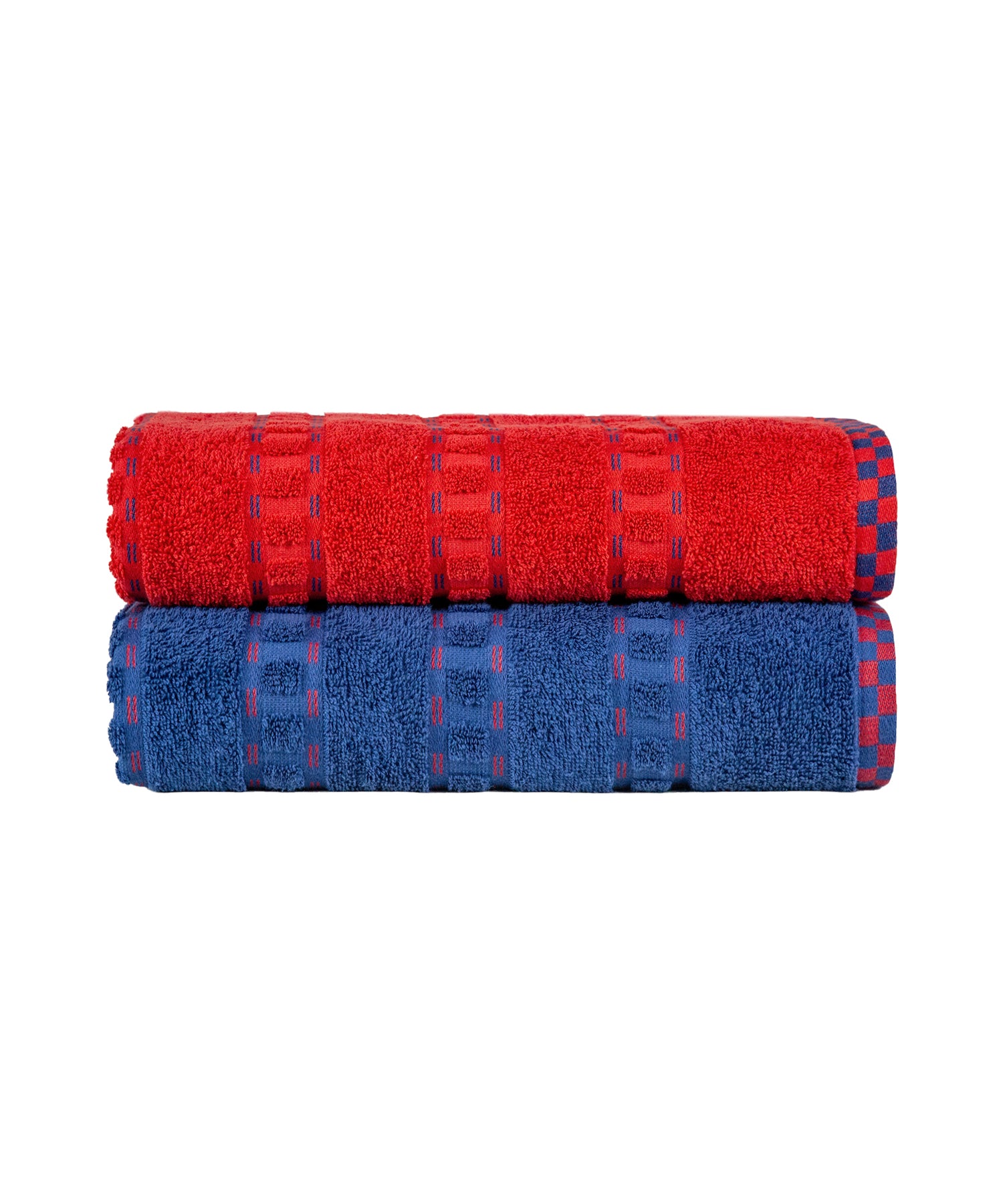His & Her 2 PC Towel Set, 100% Cotton, 500 GSM, Durable, Super Soft, Tom & Jerry