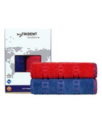 His & Her 2 PC Bath Towel Set, Tom & Jerry|500 GSM Cotton