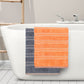 His & Her 2 PC Towel Set, 100% Cotton, 500 GSM, Durable, Super Soft, Lock & Key