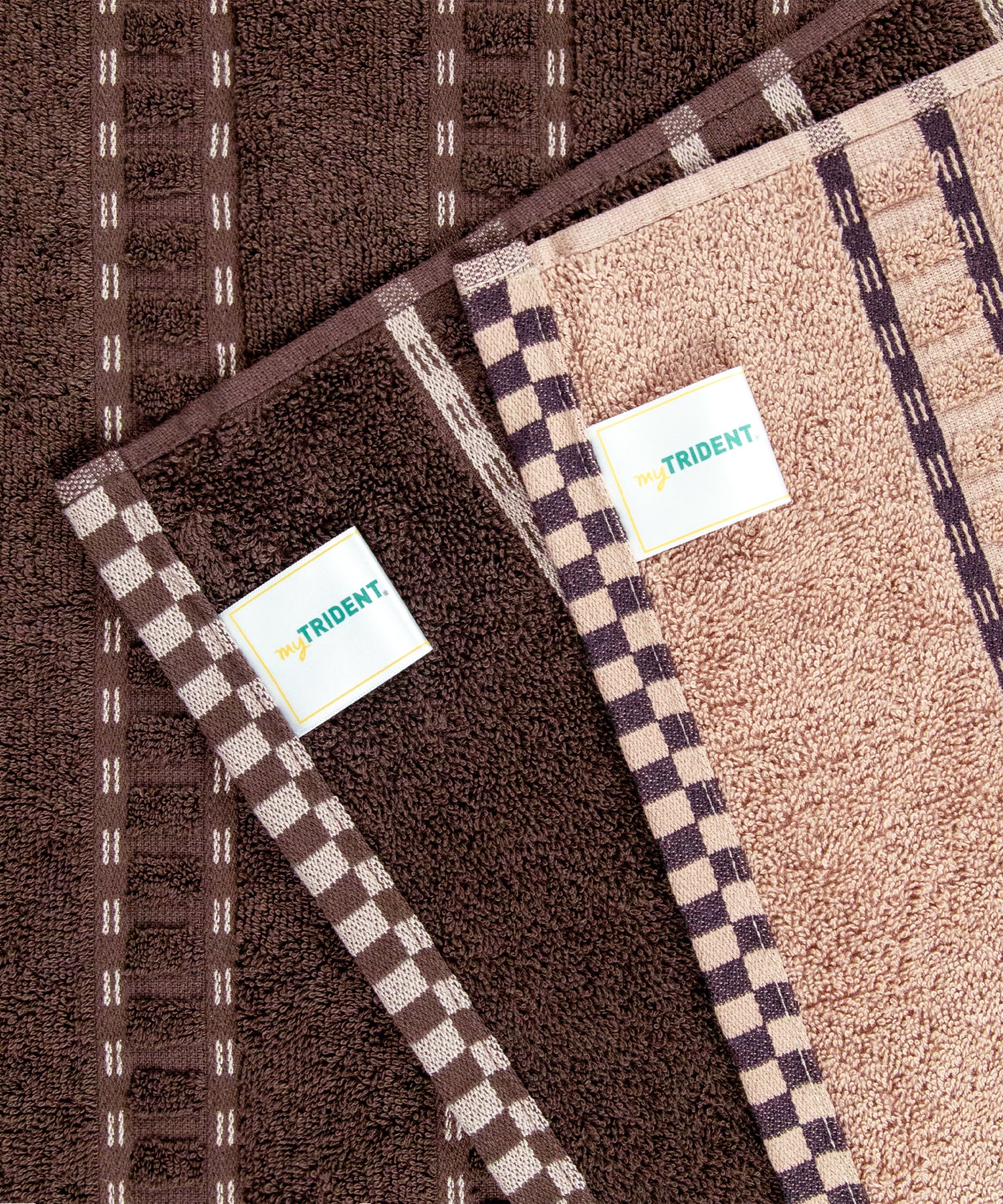 His & Her 2 PC Towel Set, 100% Cotton, 500 GSM, Durable, Super Soft, Jim & Jam