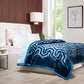 Classic Style Me Solid Double Blanket, Celeste| 4 KG Polyester