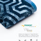 Classic Style Me Solid Double Blanket, Celeste| 4 KG Polyester