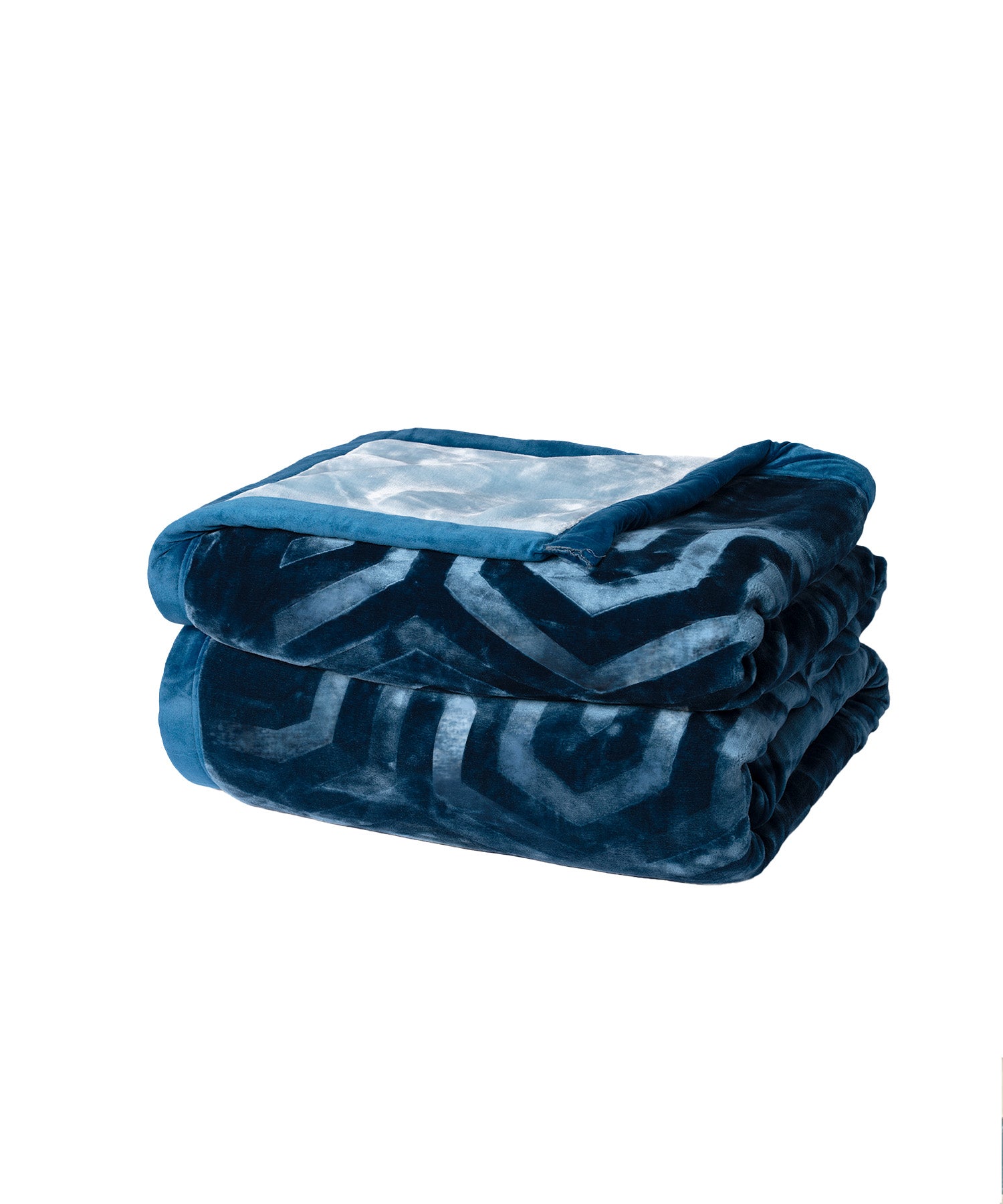 Classic Style Me Solid Double Blanket, Celeste| 4 KG Polyester