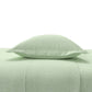 Home Essential Pastel Poetry King Bedsheet 144 Tc, 100% Cotton, Adelia Pistachio
