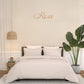 Home Essential Pastel Poetry King Bedsheet 144 Tc, 100% Cotton, Adelia Rose