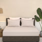 Home Essential Pastel Poetry King Bedsheet 144 Tc, 100% Cotton, Adelia Rose