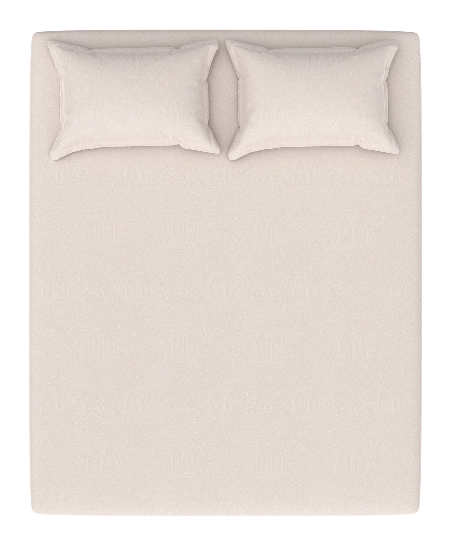 Home Essential Pastel Poetry King Bedsheet 144 Tc, 100% Cotton, Adelia Rose