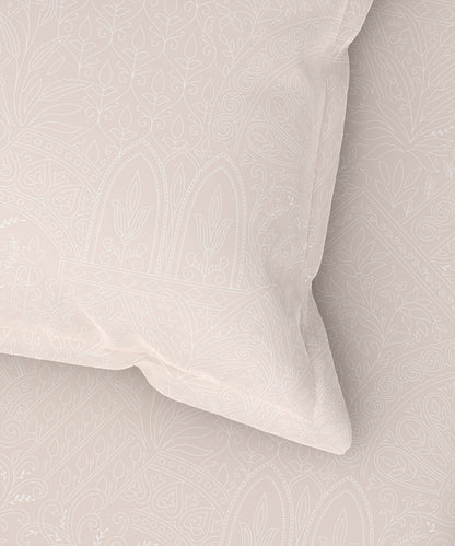 Home Essential Pastel Poetry King Bedsheet 144 Tc, 100% Cotton, Adelia Rose