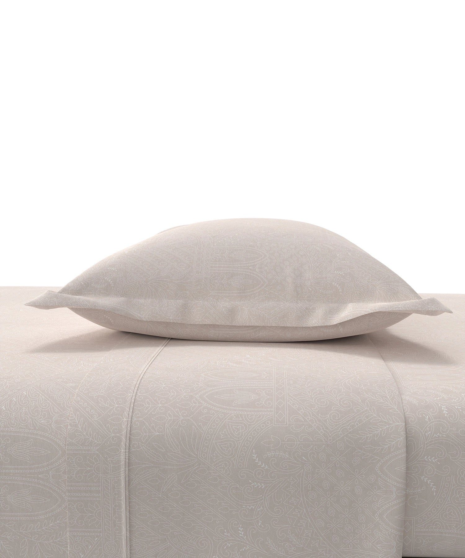 Home Essential Pastel Poetry King Bedsheet 144 Tc, 100% Cotton, Adelia Rose
