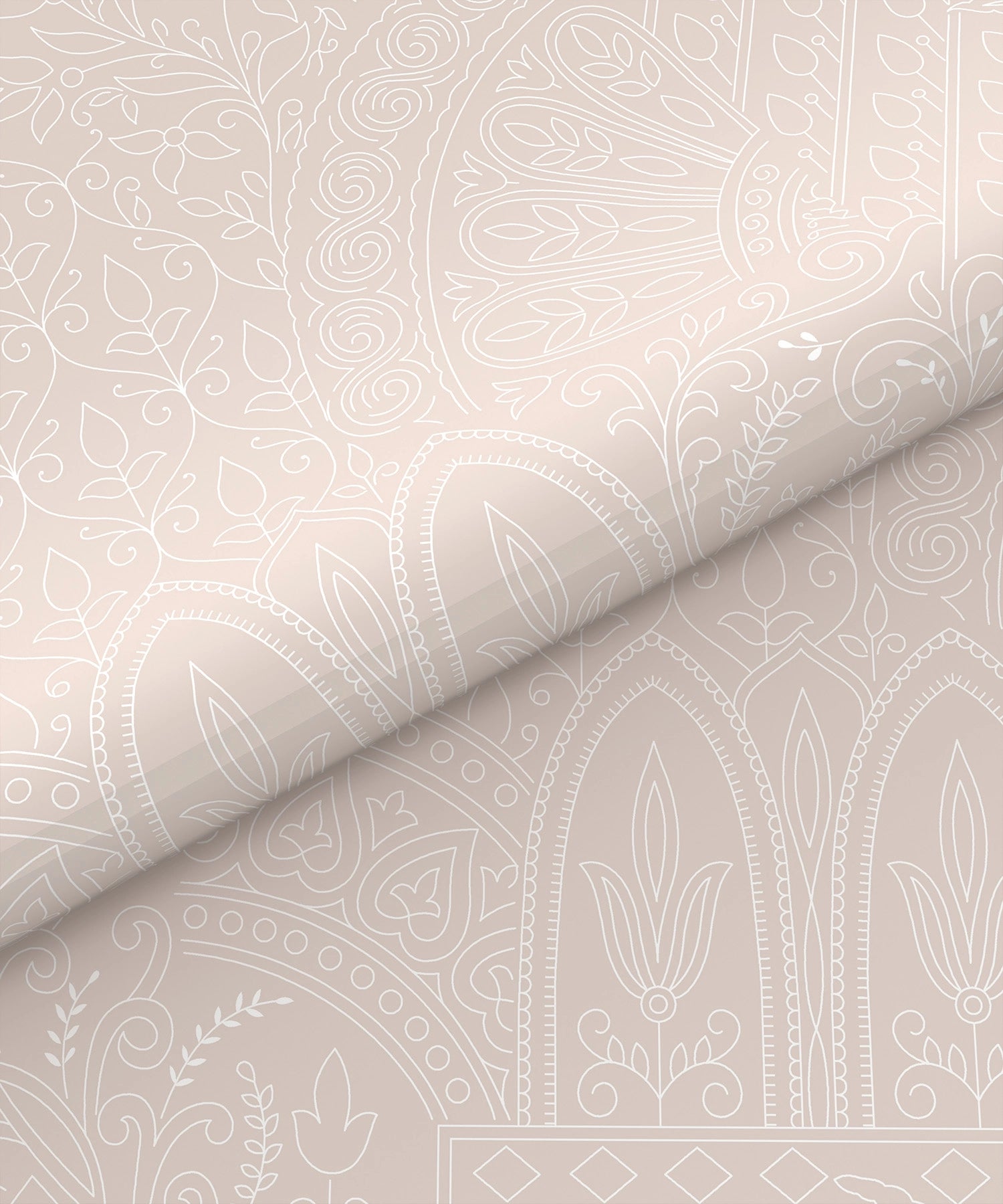 Home Essential Pastel Poetry King Bedsheet 144 Tc, 100% Cotton, Adelia Rose