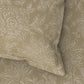 Home Essential Pastel Poetry King Bedsheet 144 Tc, 100% Cotton, Adelia Toffee